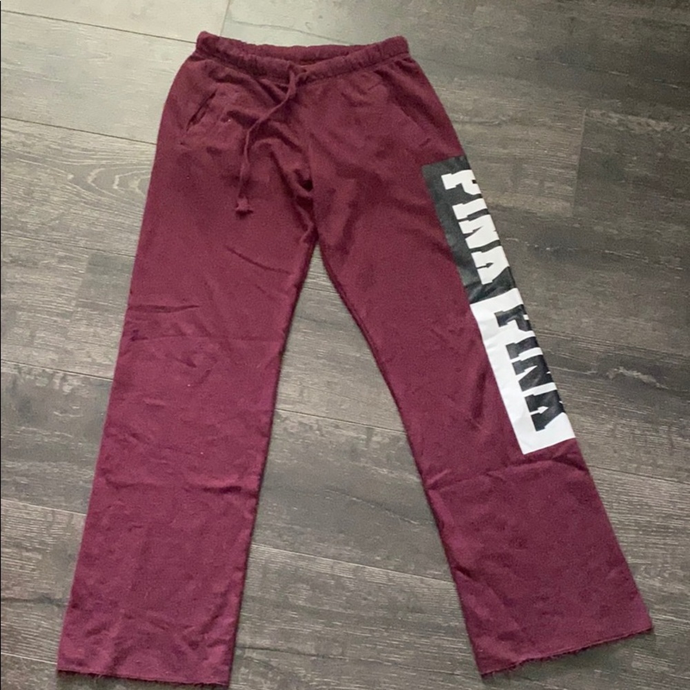 PINK. Super comfy sweatpants